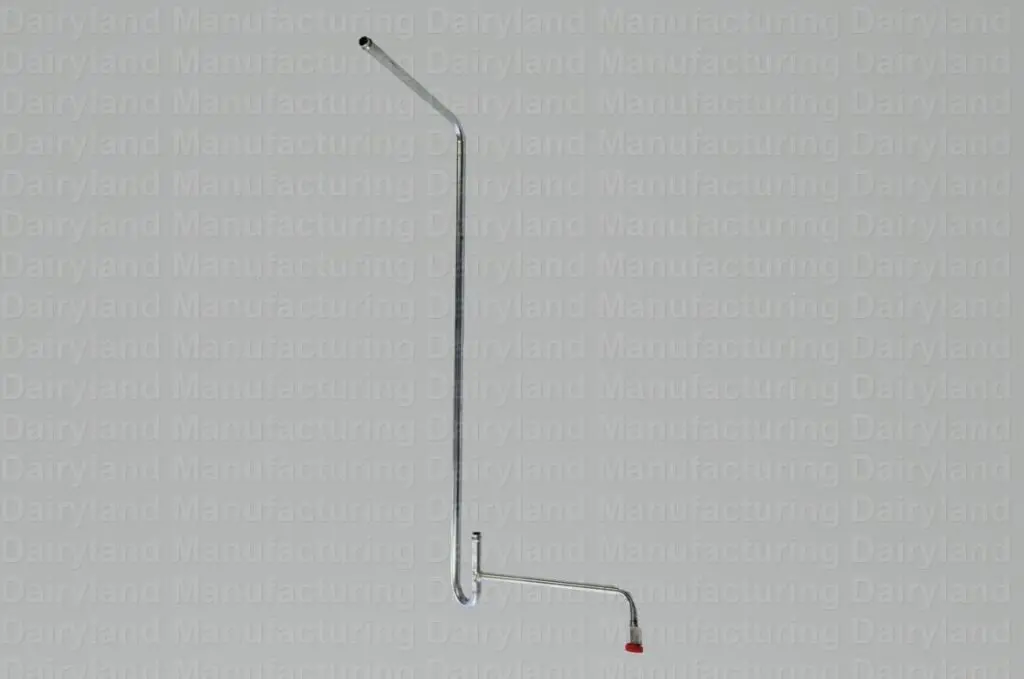 A hydraulic return line from bolster to oil cooler IH 806.