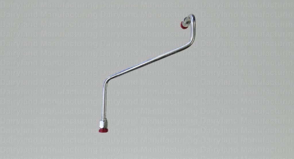 A metal handle with a red handle and Multi Valve Body